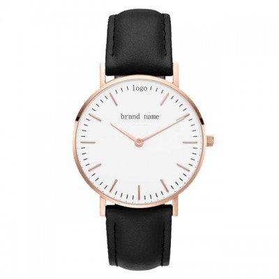 BK1A Low MOQ Luxury Minimalist Private Label Oem / Odm Custom Logo Wrist Watch Mens Woman Wholesale Wanufacturer